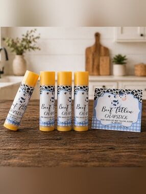 Beef Tallow Chapstick 3 Ingredient moisturizing Handmade By Me